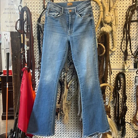 MOTHER Classic Blue Denim Jeans